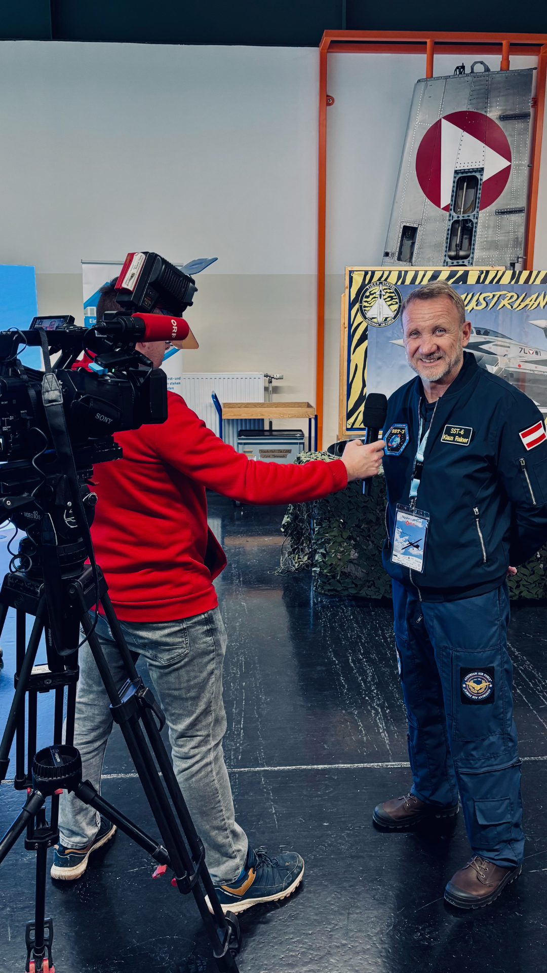 Push the Photo to get the ORF Interview