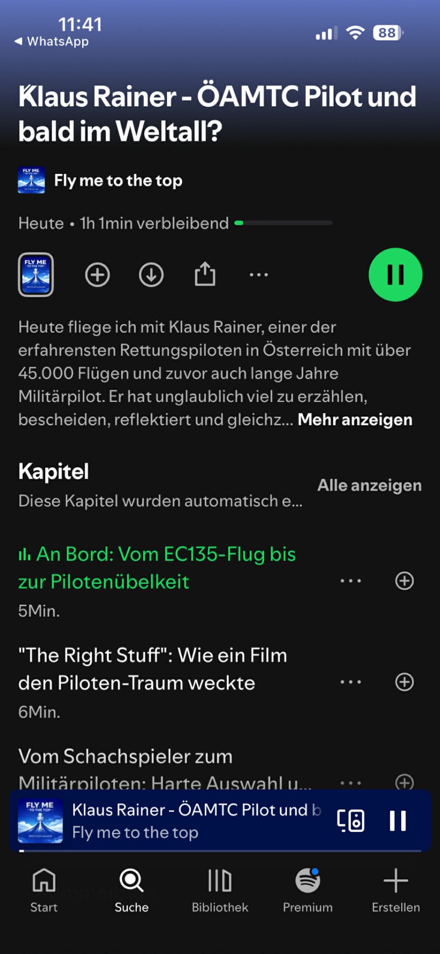 Push the Photo to get the Podcast via Spotify